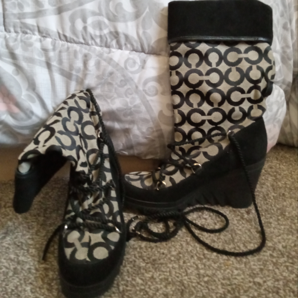 Coach Boots Euc
